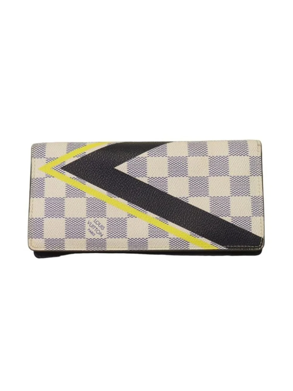 Louis Vuitton Portefeuille Brazza Damier Azur Bifold Wallet